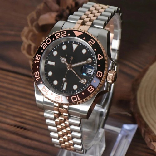 Automatic gmt watch two - gmt, tone