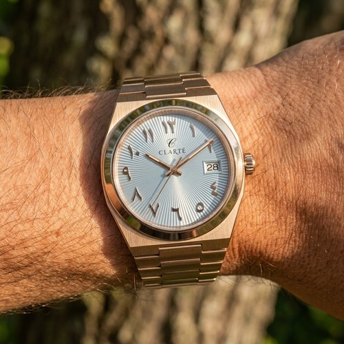 Men automatic watch rose - men's,