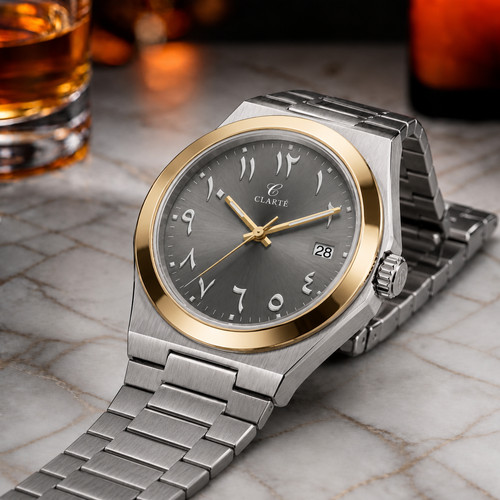 Men watch arabic dial - men's,