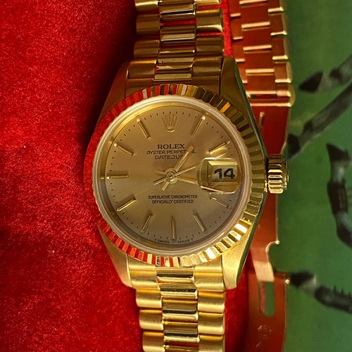 Rolex datejust damen 18kt - datejust,