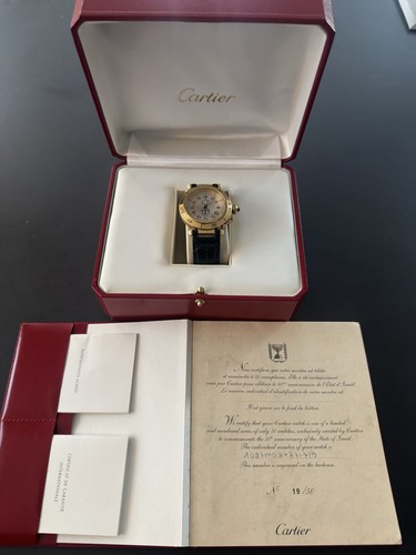 Cartier gold pasha automatic - gold,