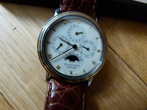 Blancpain villeret stahl - villeret, stahl-gold