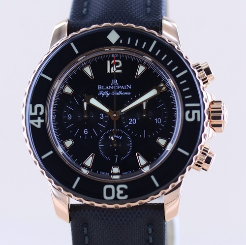 Blancpain uhr fifty fathoms - blancpain,